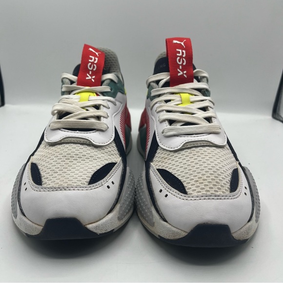 RS-X Jr Parisian White Blue Red 386894-01 Size 7C Youth - Picture 3 of 13